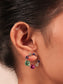 Haisley Multi Colour American Diamond Necklace Set