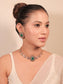 Indrani Green Kundan Choker Set