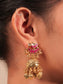 Eiravati Ruby Kundan Necklace Set