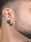 Nikansh  Green Men's Earcuff