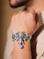 Aayansh Silver Men's Bracelet