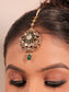 Rimsha Green Kundan Polki Choker Set