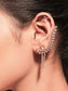 Juhi White American Diamond Earrings