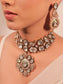 Sharda Ruby Kundan Necklace Set
