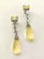 Zilpah Yellow Drop Earrings