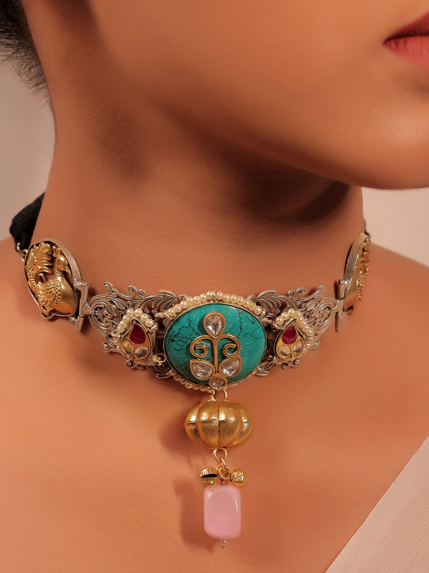 Dwij Firozi Boutique Choker
