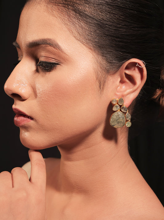 Mauli Mint Green Boutique Earrings