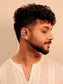 Hitesh Plain Men's Earring With Stud