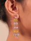 Kria Multi Colour Double Layered American Diamond Set