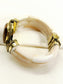 Harshiy White Camelbone Openable Men's Bracelet