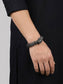 Arian Black Men's Dragon Scale Bracelet