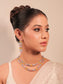 Kria Multi Colour Double Layered American Diamond Set