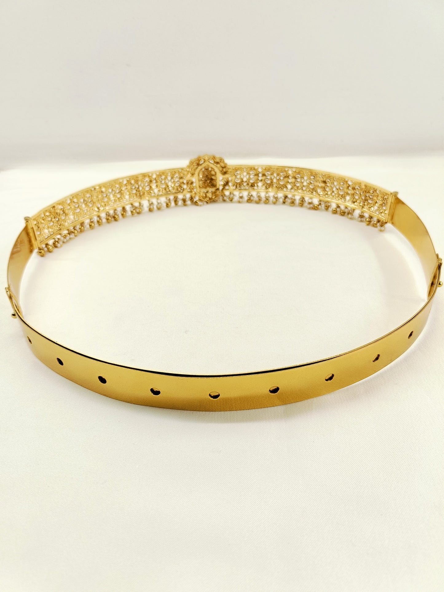 Daliha Plain Antique Waist Belt/kamar Bandh