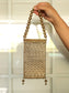 Kiran Ruby Golden Mobile Pouch