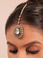 Sunidhi Green Polki Necklace Set