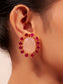 Edana Ruby & Baby Pink Natural Stone Necklace Set