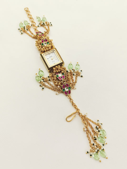 Deepti's Paachi Kundan Watch