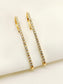 Naima White American Daimond Earcuff