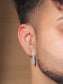 Reyan Silver Men's Earrings