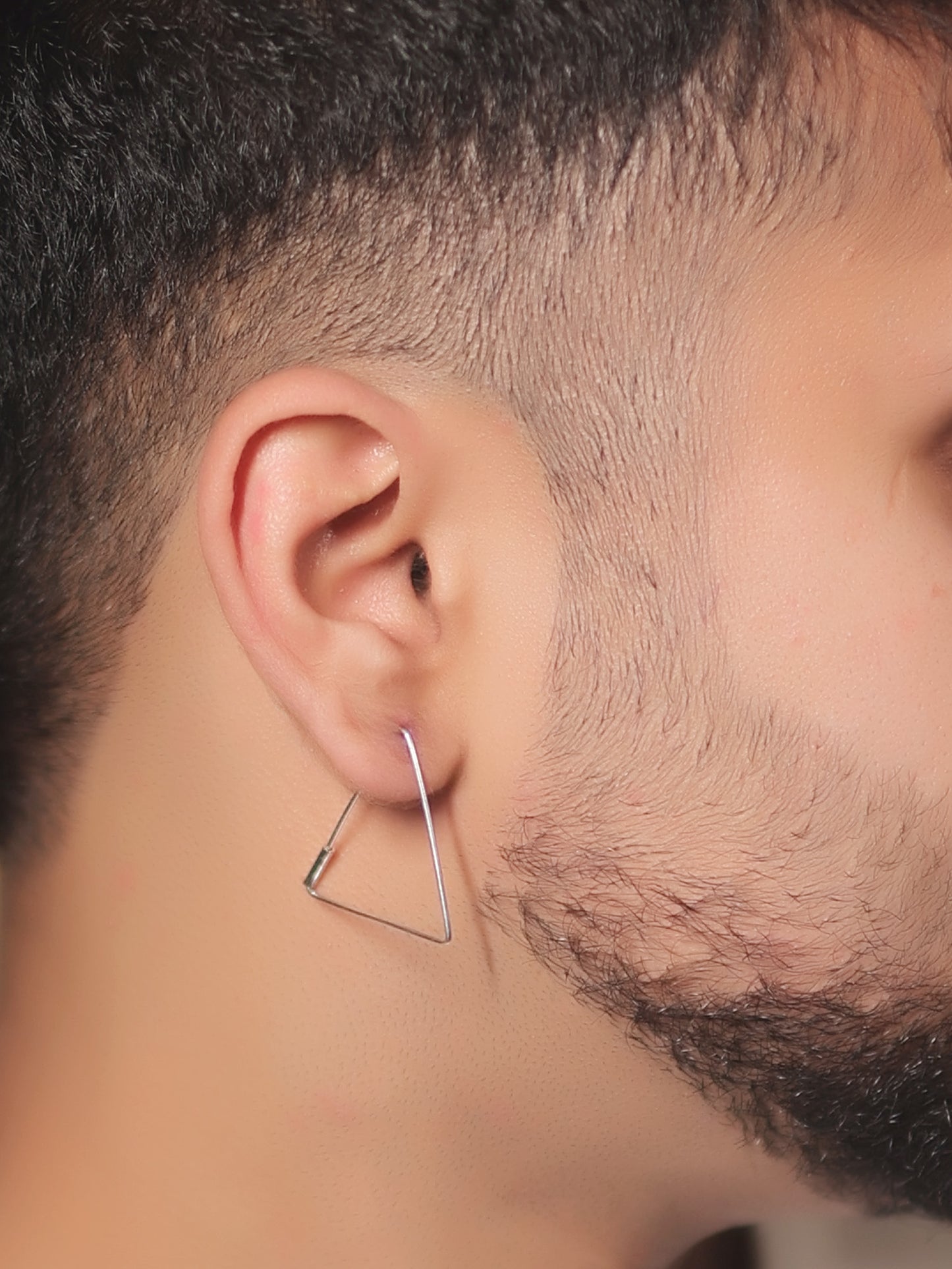 Jairaj Silver Men's Earrings