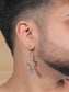 Cascade Silver Men's Earrings