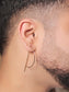 Aarvan Golden Men's Earrings