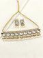 Mahira White Victorian Necklace Set