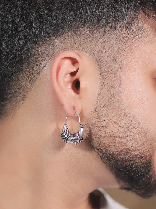 Panchit Plain Men's Earring