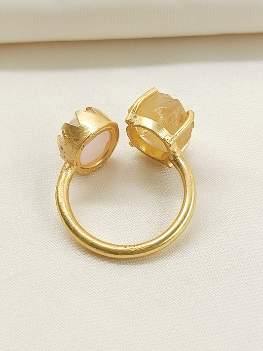 Nirja Natural Stone Finger Ring