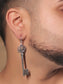 Jivant Silver Men's Earrings