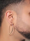 Seher Golden Men's Earrings
