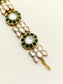 Lajvati Green Kundan Sheeshpatti