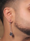 Nutan Silver Men's Earrings
