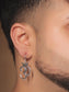 Mohak Silver Men's Earrings