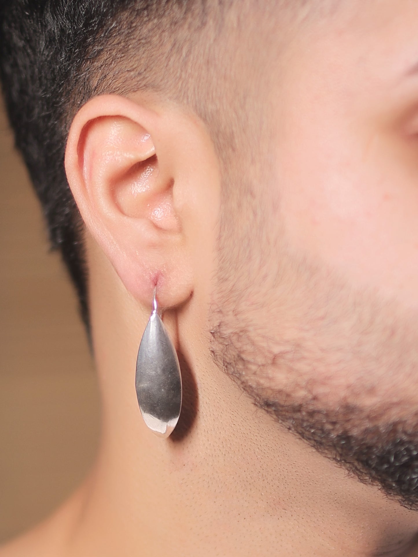 Pahale Silver Men's Earrings