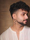 Rashmik Golden Men's Earrings