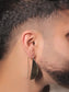 Zora Golden Men's Earrings