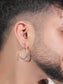 Bani Silver Men's Earrings