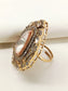 Raga Copper Kundan Finger Ring