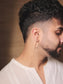 Aarvan Golden Men's Earrings