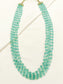 Ridham Mint Green Groom Beads Neckpiece