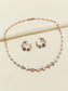 Laney White American Diamomd Necklace Set