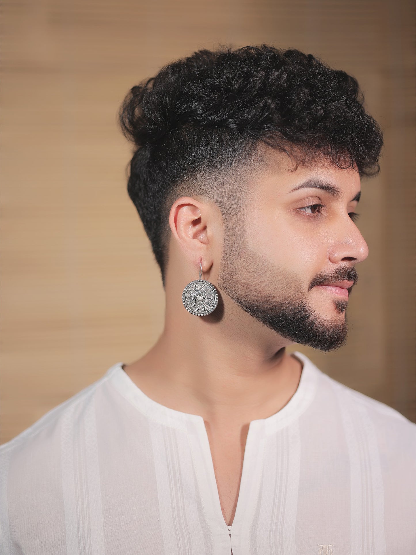 Hamsin Plain Men's Earcuff