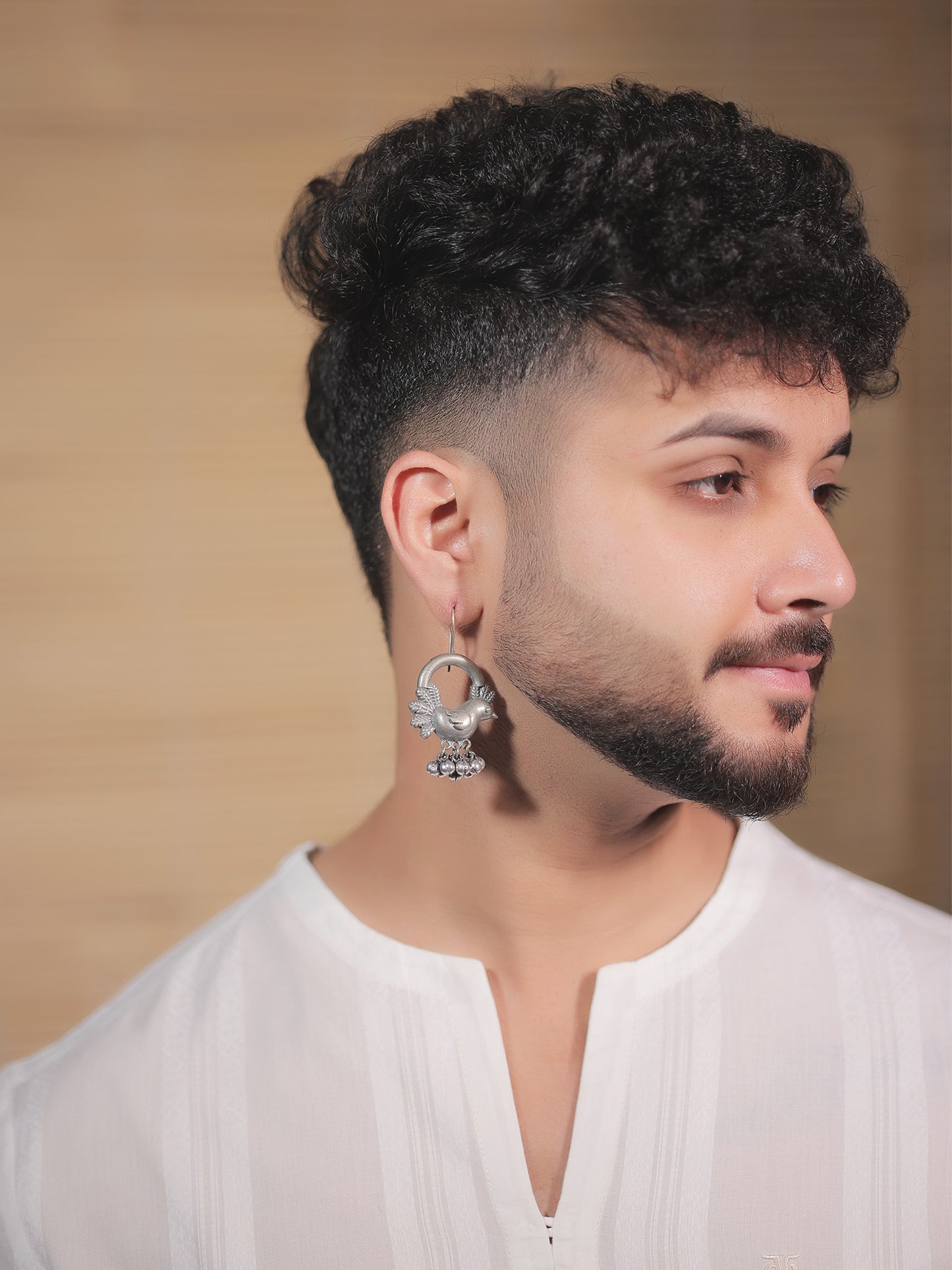 Gitansh Plain Men's Earring