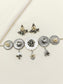 Dipali White Oxidized Choker Set