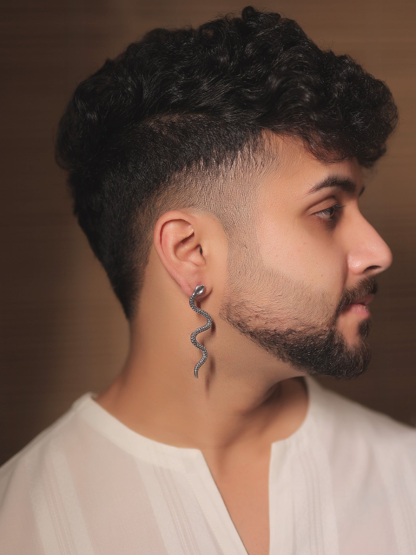 Naomi Silver Men's Earrings