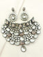 Sulakshna Grey Victorian Necklace Set