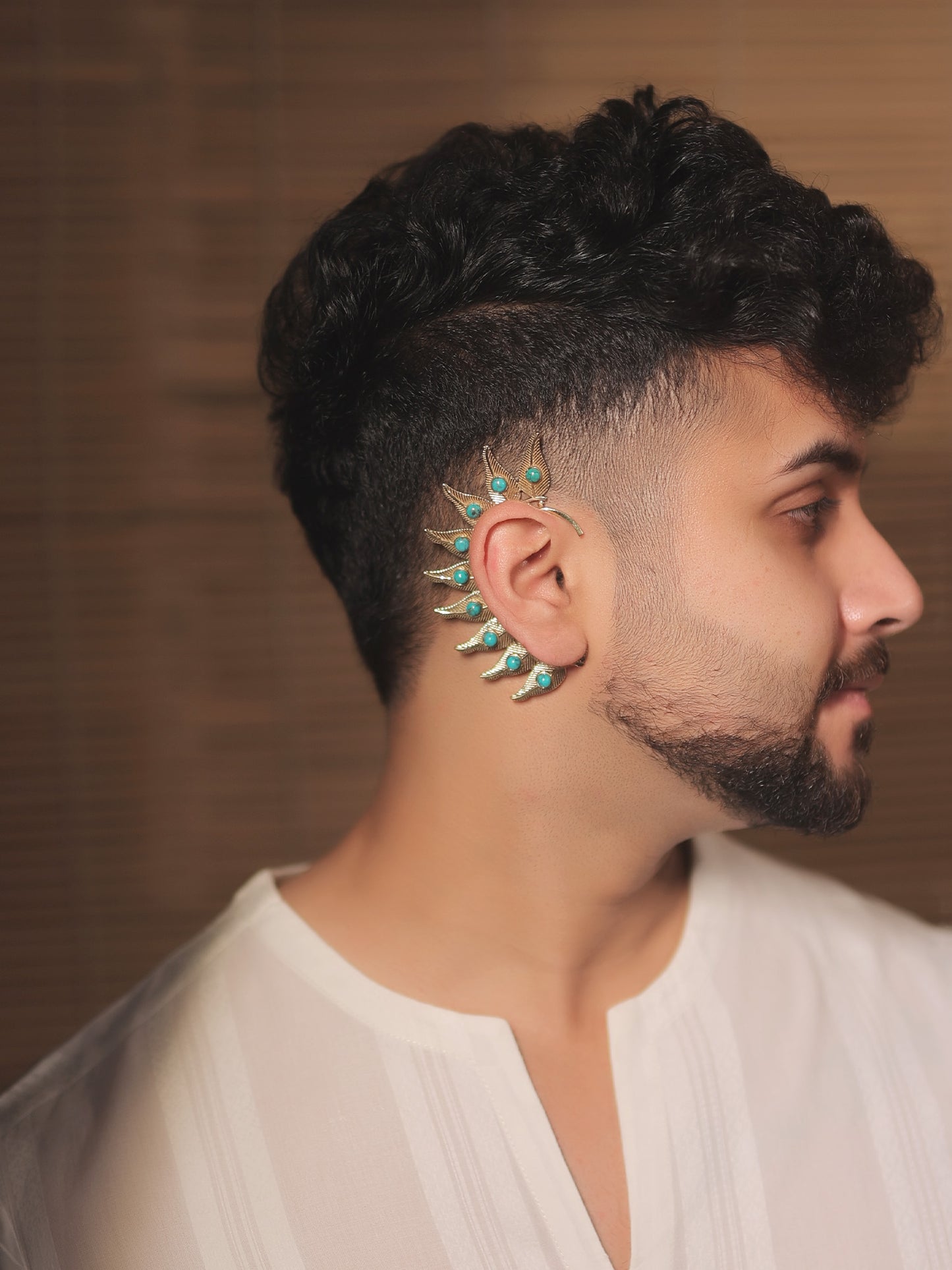 Faridh Firozi Men's Earcuff[Price Is for Single Piece]