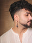 Bhumik Silver Men's Earrings