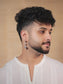 Divij Ruby Men's Earring